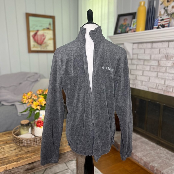 Columbia fleece zipper closure jacket - Picture 1 of 7